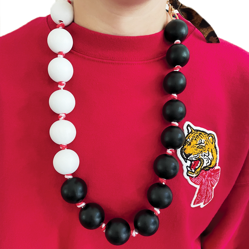 Red bauble necklace sale